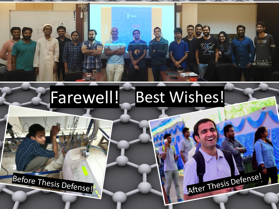 Abhishek's farewell click !